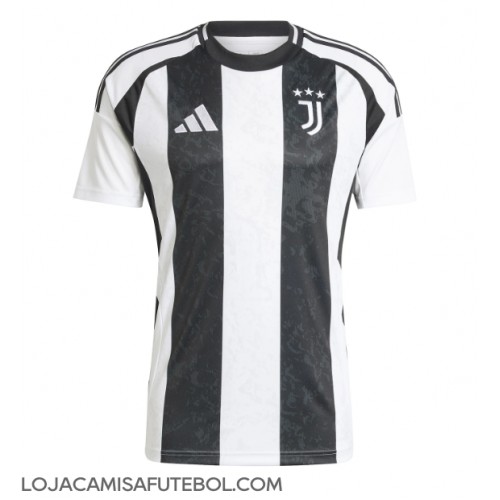 Camisa de Futebol Juventus Equipamento Principal 2024-25 Manga Curta